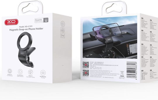 XO XO Handyhalterung Auto mit Magnet Schwarz