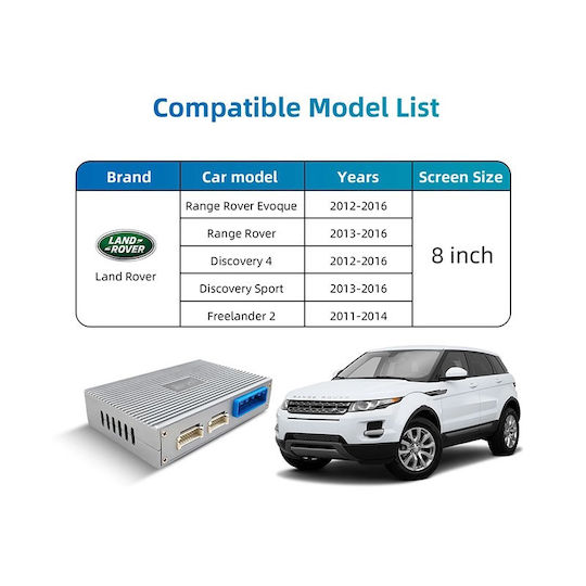 Digital Iq Lr 715f Cpa Drahtloses Carplay Android Auto Box 2 Kamera In Jaguar Land Rover Mod 2016-2019 Bosch 8 Zoll Bildschirm