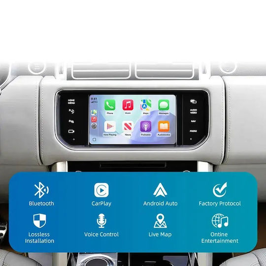 Digital Iq Lr 715f Cpa Drahtloses Carplay Android Auto Box 2 Kamera In Jaguar Land Rover Mod 2016-2019 Bosch 8 Zoll Bildschirm