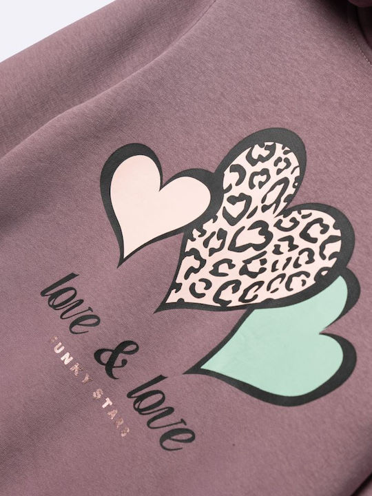 Funky Sweatpants Set Pink