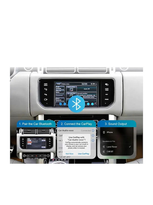 Digital IQ LR 715F CPA Безжичен CarPlay Android Auto Кутия 2 Камери В Jaguar Land Rover Модел 2016-2019 Bosch 8" Екран