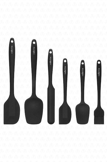 SteweHome Silicone Cooking Utensil Set 6 Pieces White