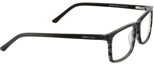 Σκελετός Οράσεως Red Raven Optical #002 Grey Red Raven