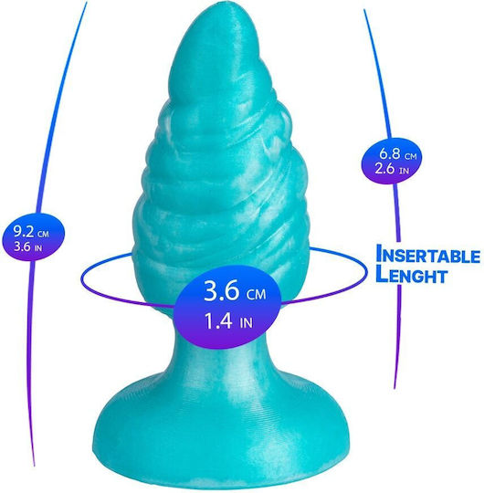 SilexD Plug anal albastru