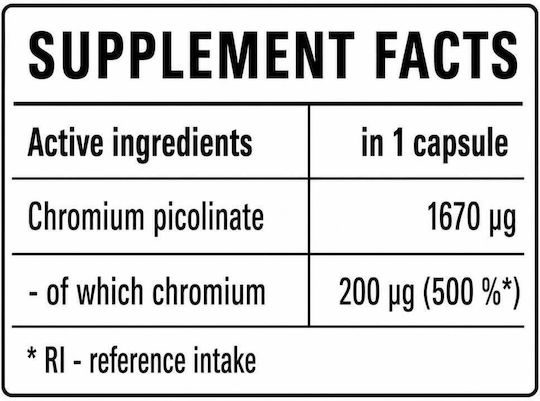Immortal Nutrition Хром 90 капсули Immortal Nutrition