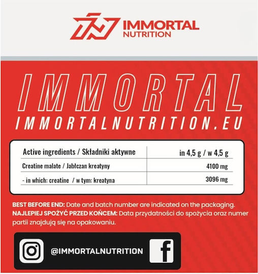 Immortal Nutrition Epic TCM Creatine Orange 500gr