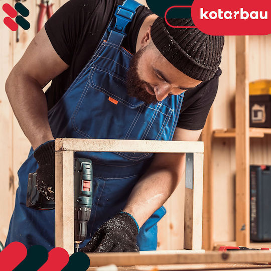Kotarbau Ъглов Рафтов Тежкотоварен От Неръждаема Стомана В Сив Цвят 60x60mm