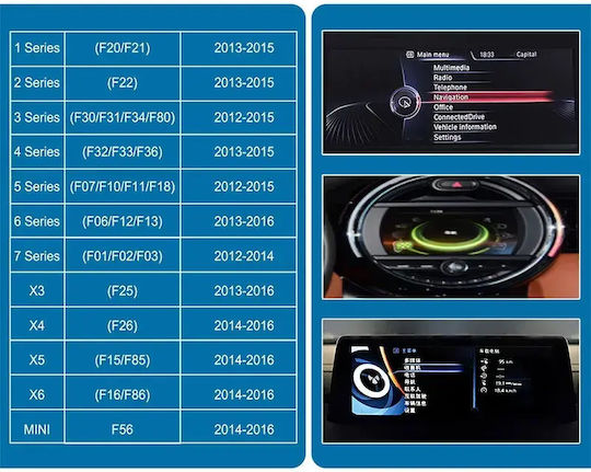 Digital Iq Bm 005w Cpaa Wireless Carplay Android Auto Box Bmw Mini Nbt System 2 Cameras Front Rear