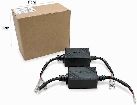 Canbus LED Car Light Adapter Set of 2 Pieces H1 H7 H7 Canbus Adapter Car LED Lights Set 2
