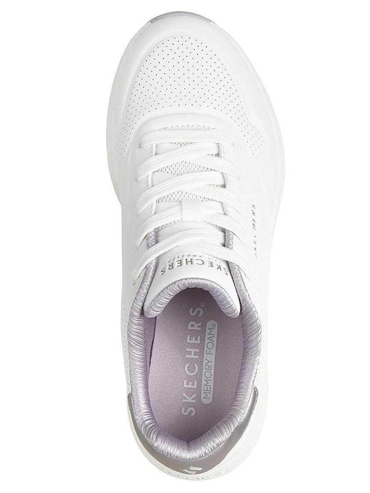 Skechers Adidași Albi