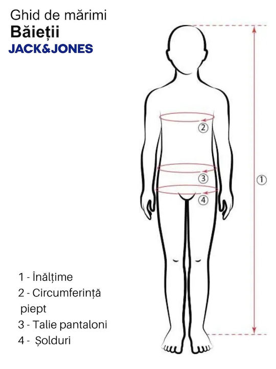 Jack & Jones Детско Дънково Панталон Син