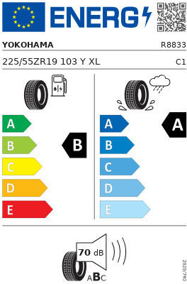 Yokohama V108 XL 225/55R19 103Y