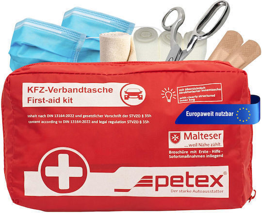 Car Emergency Kit 11 Pieces Car First Aid Kit Din 13164:2022