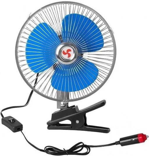Car Fan 8" Clip 24v Rotating Double-headed Vehicle Fan