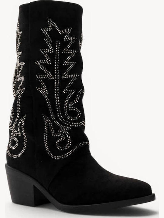 Ligglo Suede Γυναικείες Μπότες Cowboy