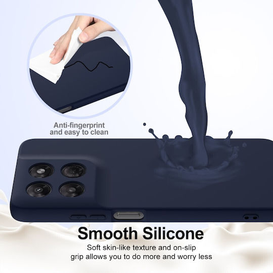 SSCase Back Cover Σιλικόνης Μπλε (Moto G47)