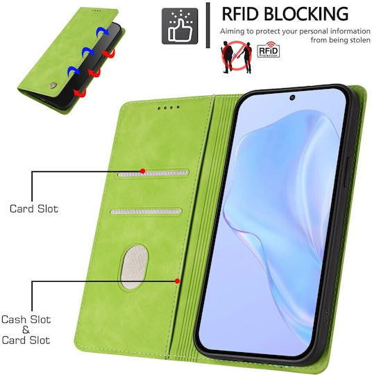 SSCase Book Green (Moto G47)