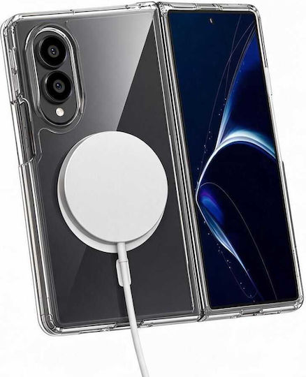Tech-Protect Flexair Hybrid Back Cover Silicone / Plastic Transparent (Galaxy Z Fold 8)