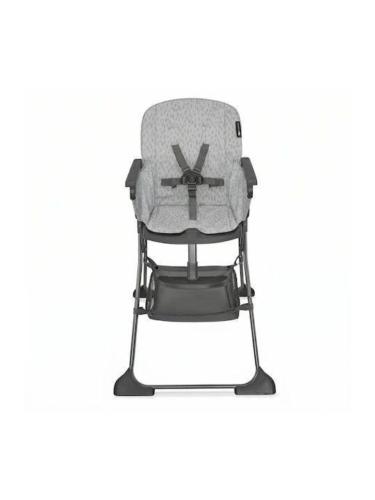 Kinderkraft Foldee Foldable Baby Highchair Grey