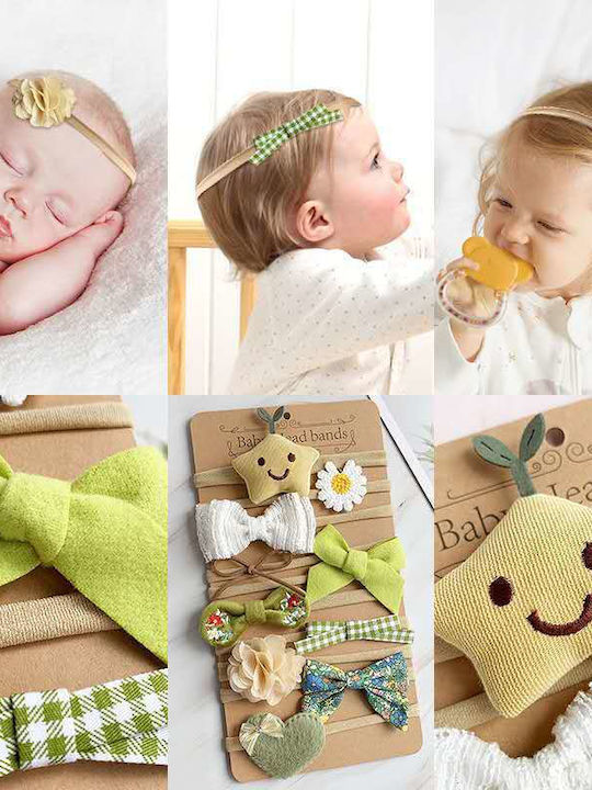 Intimonna Set Baby Headbands 10 Pieces