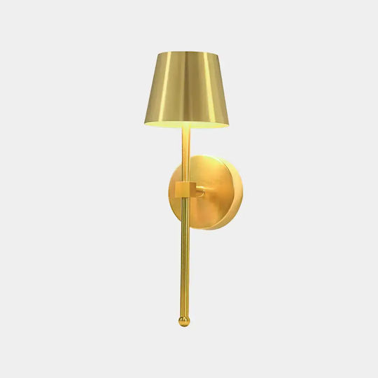 GTP Rechargeable Wireless Wall Lamp LED Gold 2pcs