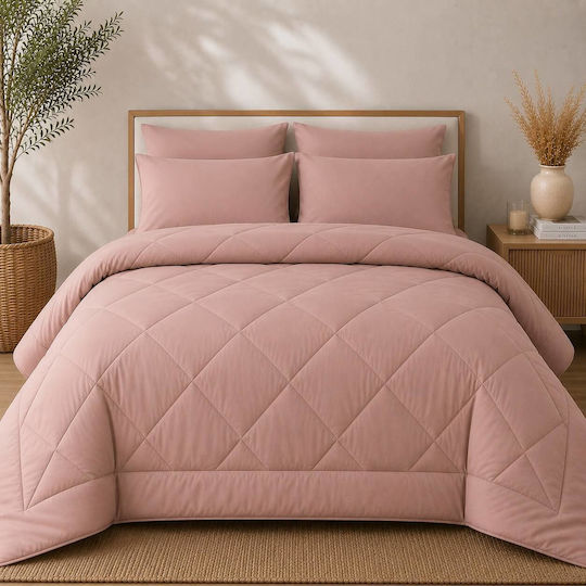 Astron Italy Quilt Super King 220x240cm Petrol 350 GSM