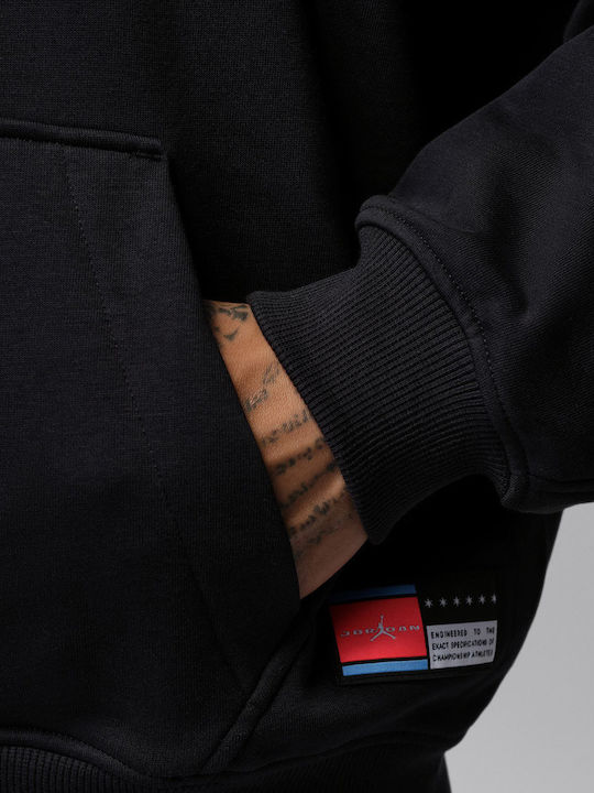 Brooklyn Hooded Sweatshirt Black