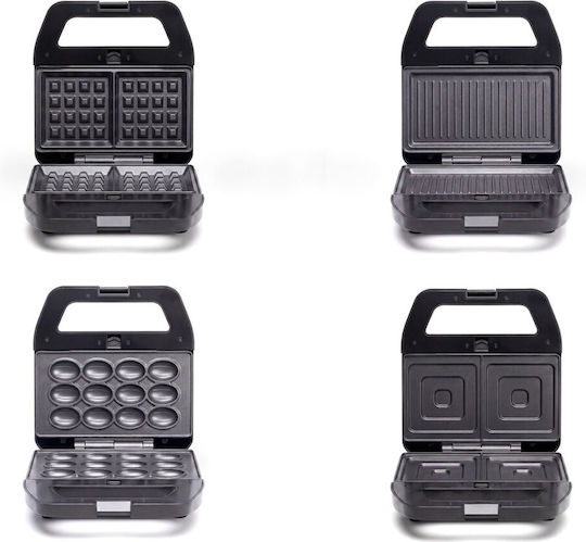 Promis Sandwich Maker Grill with Removable Plates 750W