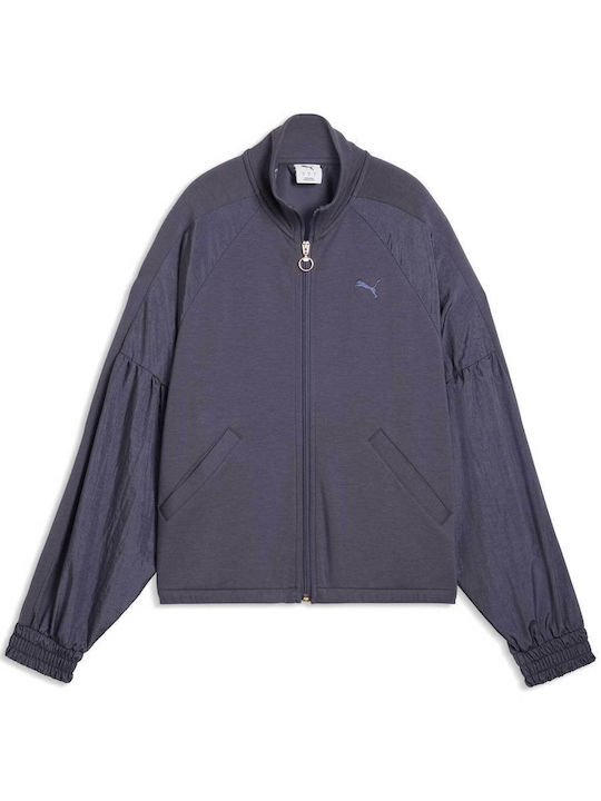 Damen Sport Jacke Blau
