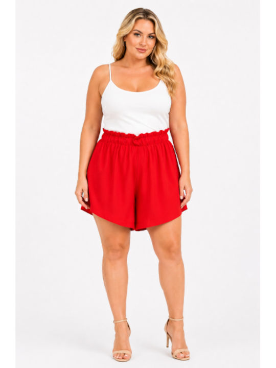Damen Bermudas Rot