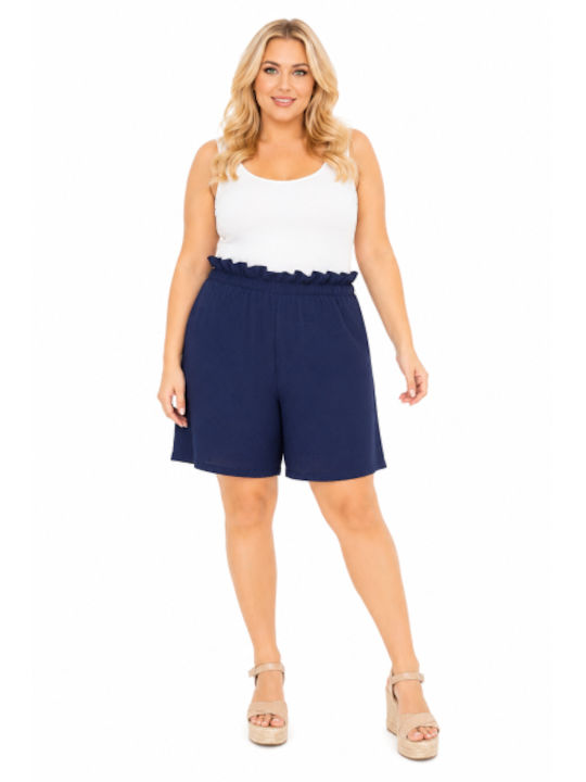 Women's Blue Bermuda SH-52461-26SO-BLUE