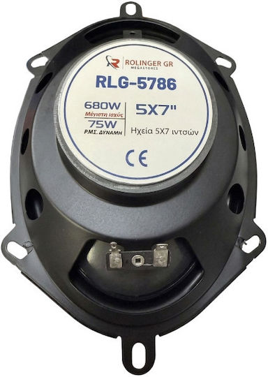 Set Car Speakers with 680W RMS Midrange