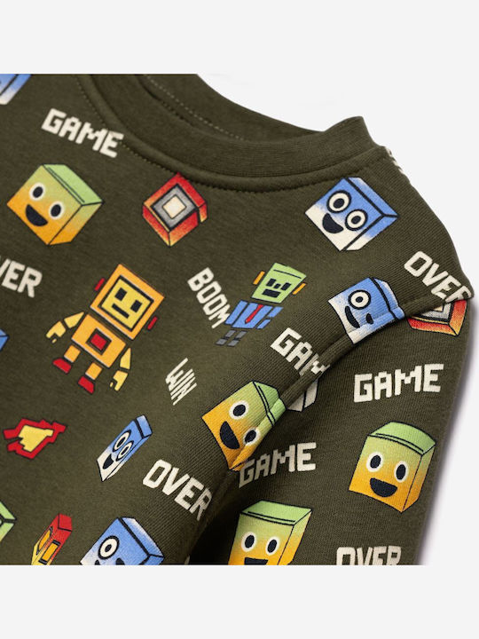 Funky Kids Khaki Sweatshirt