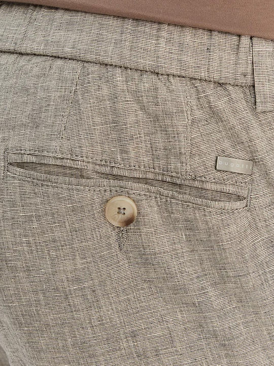 Chino Trousers In Regular Fit Light Grey