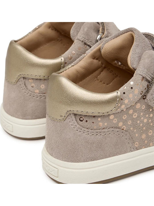 B Biglia Wildleder Kinderstiefel Beige