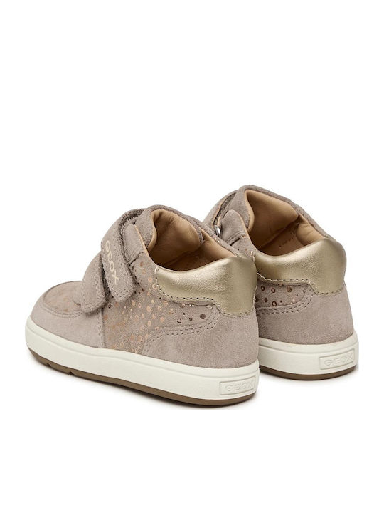 B Biglia Wildleder Kinderstiefel Beige