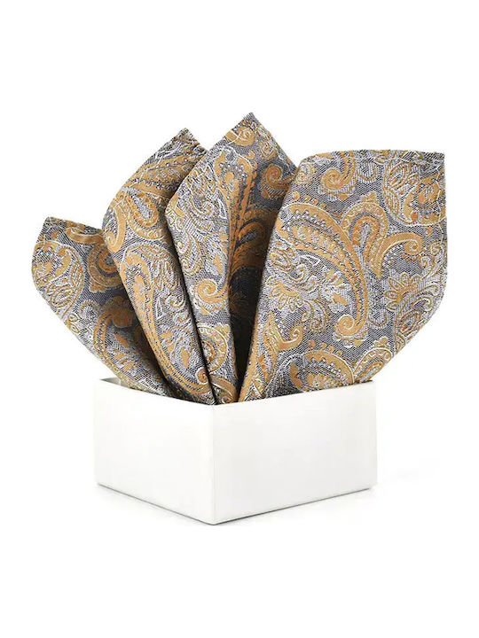 Men's Orange Handkerchief