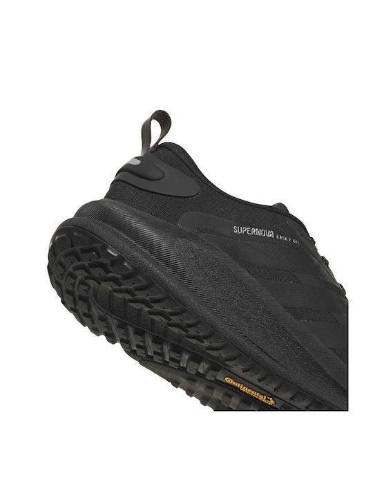 Supernova Ease 2 Men's Sport Shoes Running Waterproof with Gore-Tex Membrane Black