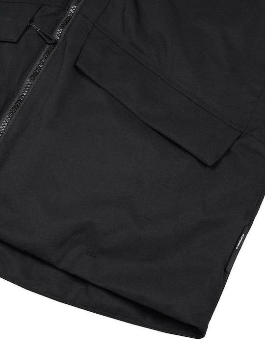 Waterproof and Windproof Black Jacket