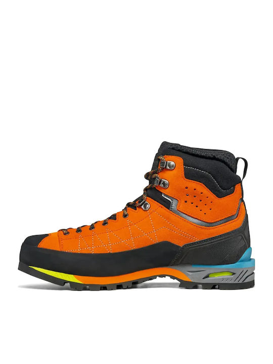 Scarpa Zodiac Tech Men's Hiking Boots Waterproof with Gore-Tex Membrane Orange