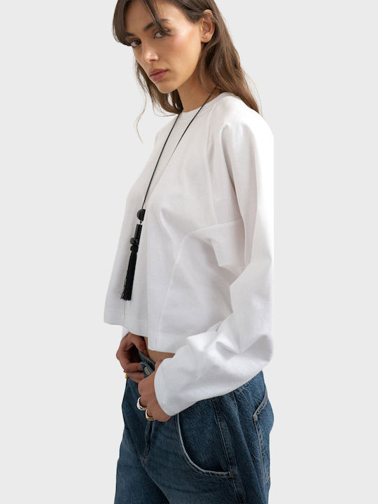 Women's Crop Top White