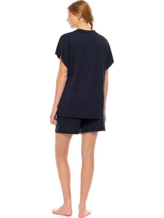 Pink Label Summer Women's Pyjamas Shorts White