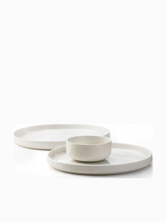 Verlo Fire Shallow Plate with Diameter 30.5cm