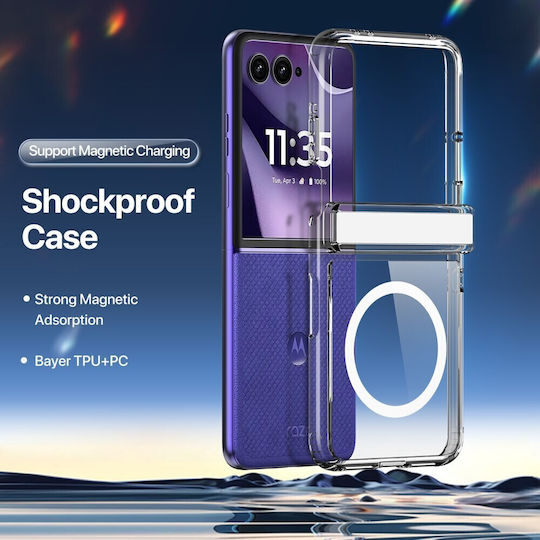 Dux Ducis Clin Series Back Cover Plastic Transparent (Razr 50 Ultra)