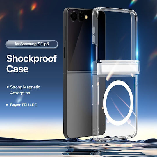 Dux Ducis Clin Series Задна корица Пластмаса Прозрачен (Galaxy Z Flip8)