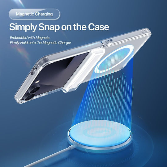 Dux Ducis Clin Series Задна корица Пластмаса Прозрачен (Galaxy Z Flip8)