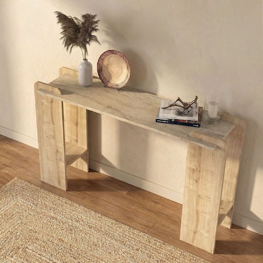 Mendoza Wooden Console Sapphire Oak L130.8xW35xH76.8cm