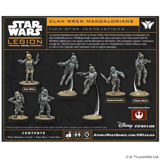 Star Wars Legion Clan Wren Mandalorians