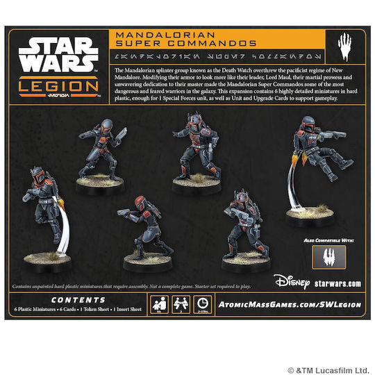 Star Wars Legion Mandalorian Super Commandos