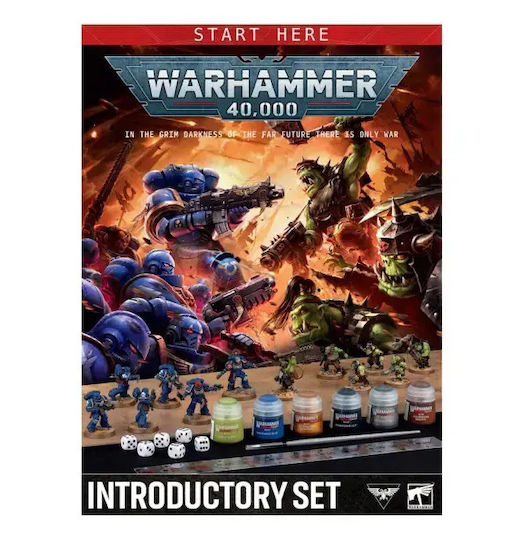 Games Workshop Warhammer 40,000 Introductory Set – Official Modeling & Game Introductory Set